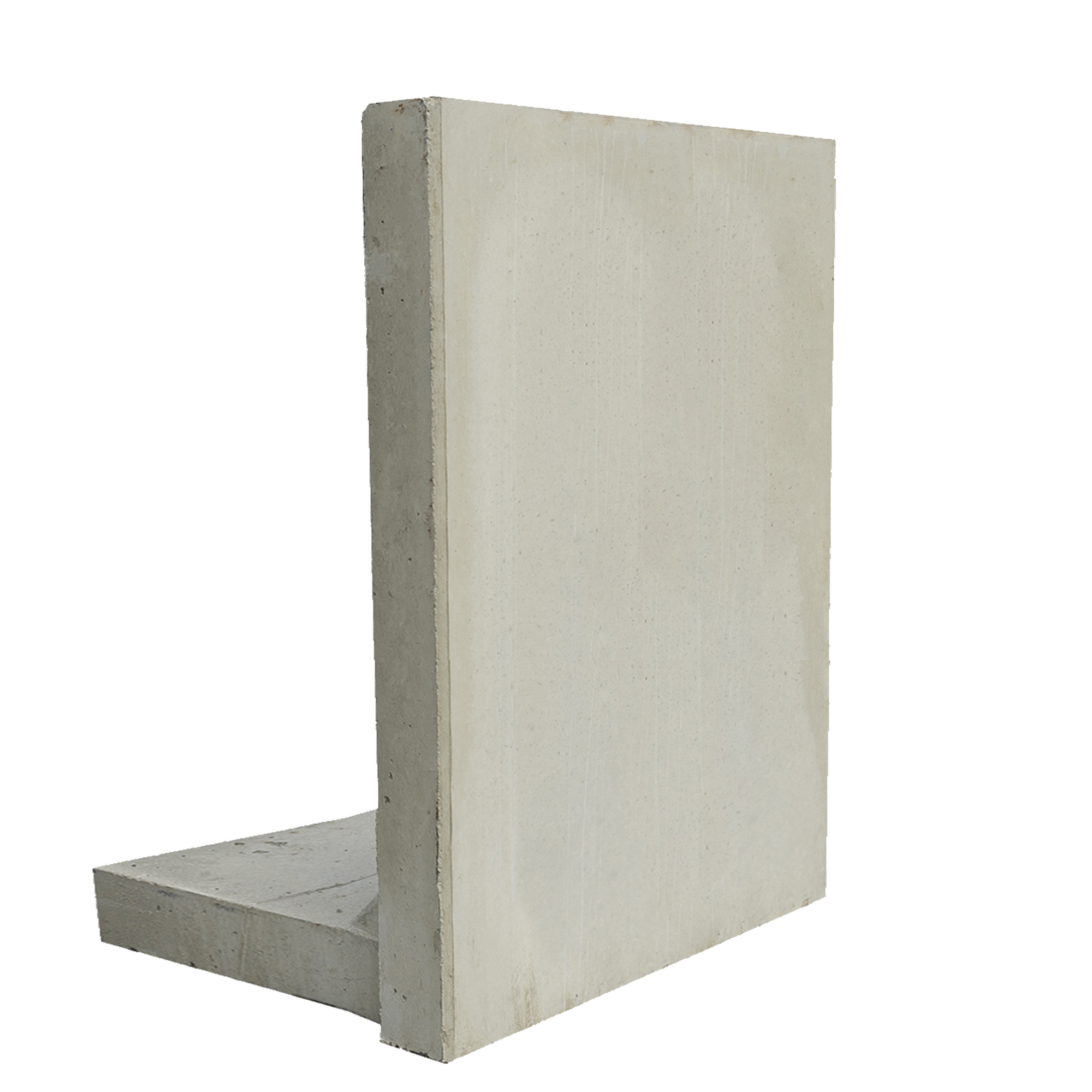 L-Stein Beton grau 70 x 100 x 130 cm + product picture