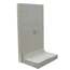 L-Stein Beton grau 85 x 100 x 155 cm