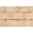 Verkleinertes Bild von Mauerstein 'T-Place Aged' Beton sandsteinfarben 21 x 14 x 7 cm