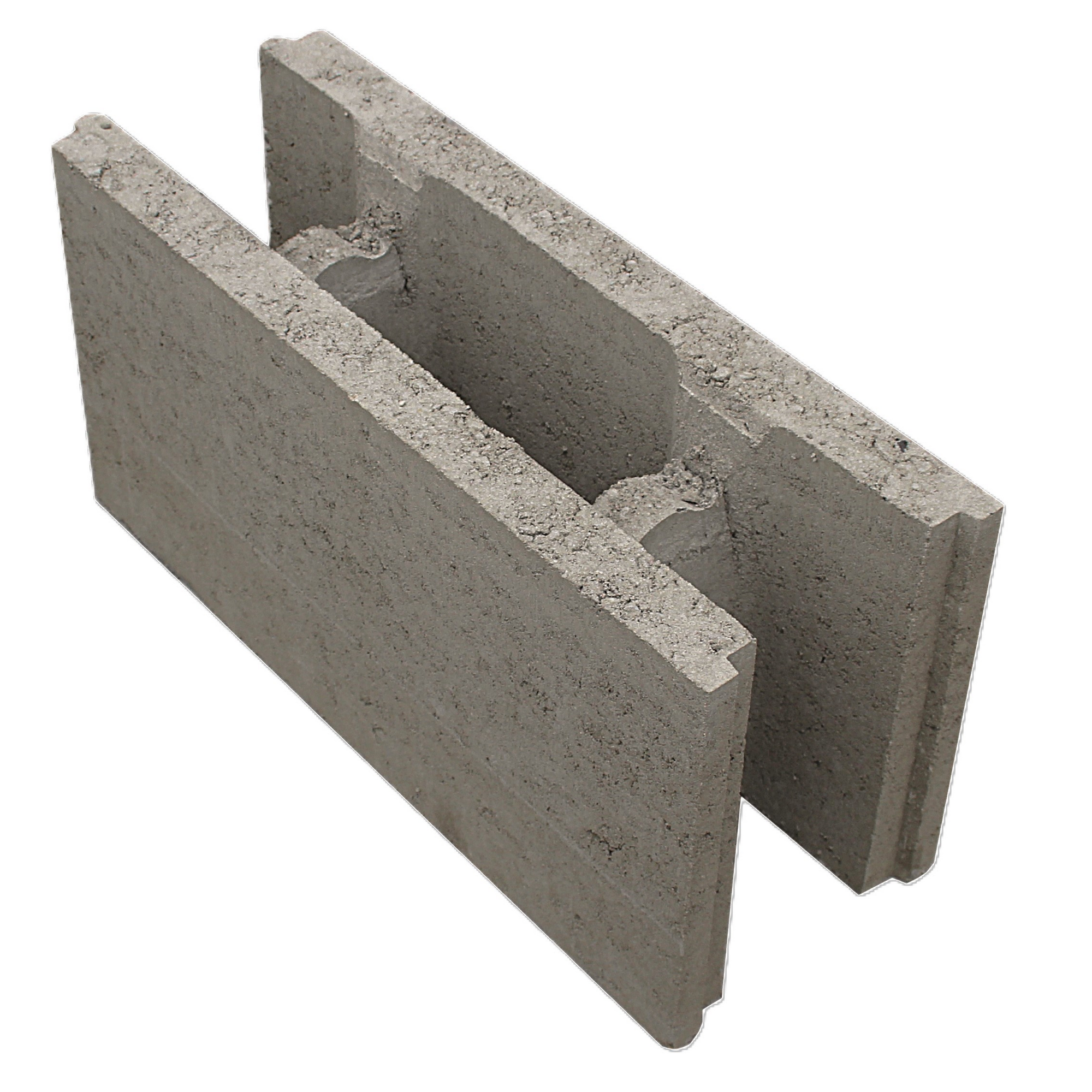 Schalungsstein Beton grau 49,6 x 17,5 x 24,8 cm