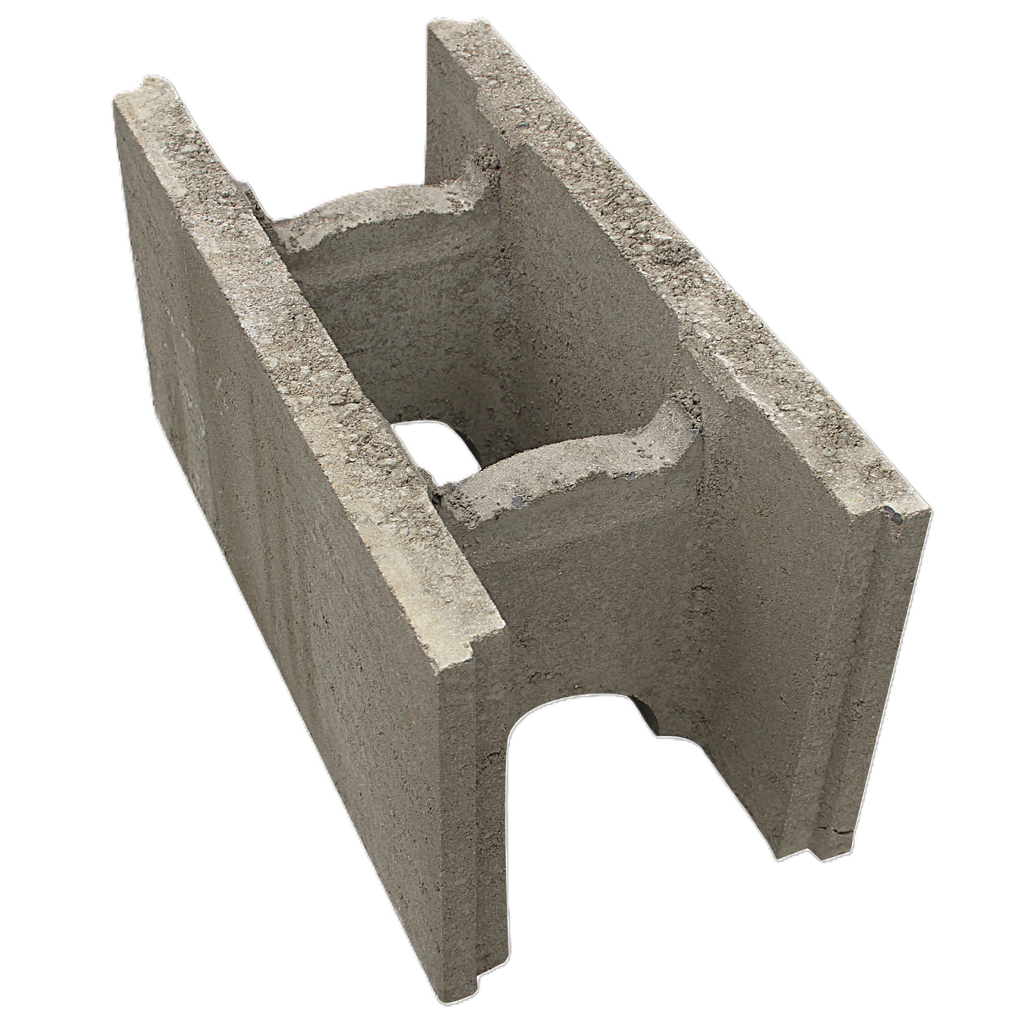 Schalungsstein Beton grau 49,6 x 30 x 24,8 cm