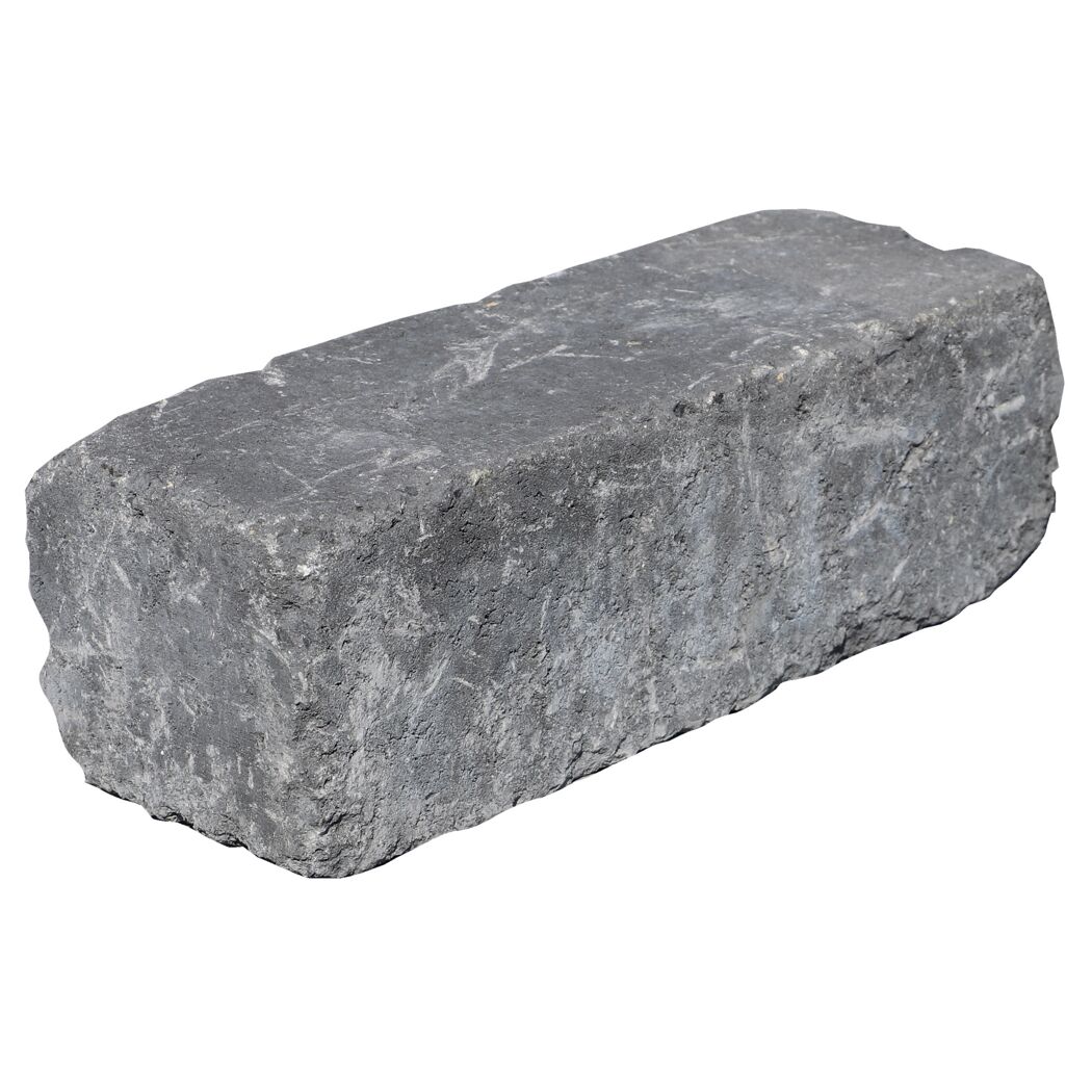 Mauerstein 'Verona' anthrazit 36 x 14 x 12 cm