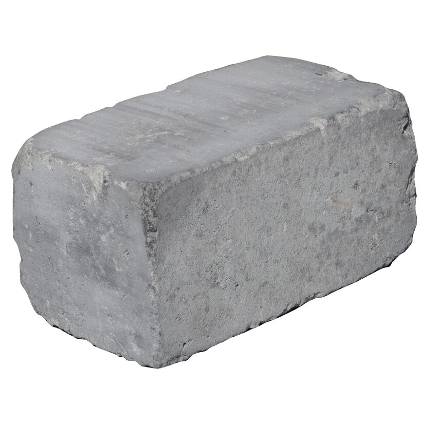 Mauerstein 'Verona' grau anthrazit 24 x 14 x 12 cm