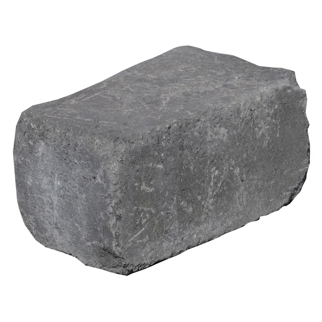 Mauerstein 'Verona' anthrazit 24 x 14 x 12 cm