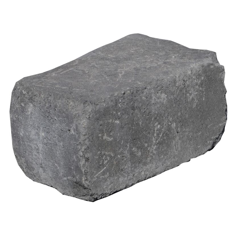 Mauerstein 'Verona' anthrazit 24 x 14 x 12 cm