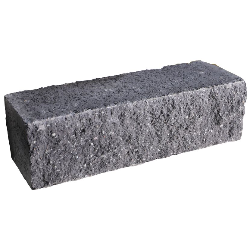 Mauerstein 'Anzio Light' anthrazit 50 x 18 x 15 cm