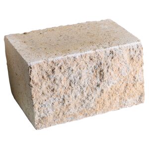 Mauerstein 'Anzio Light' sandsetinfarben 25 x 18 x 15 cm