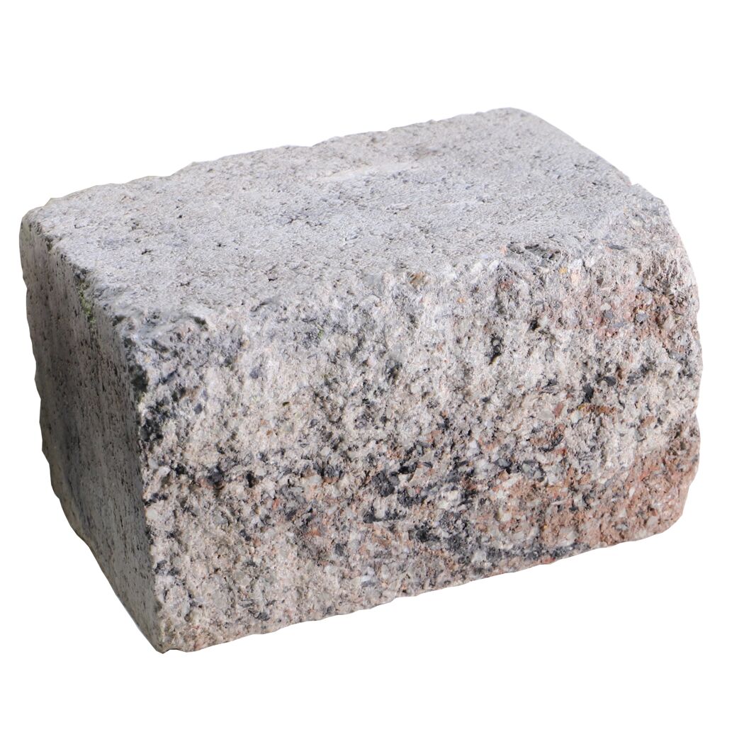 Mauerstein 'Anzio Antik' muschelkalkfarben 25 x 18 x 15 cm