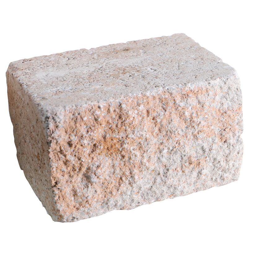 Mauerstein 'Anzio Antik' sandsteinfarben 25 x 18 x 15 cm