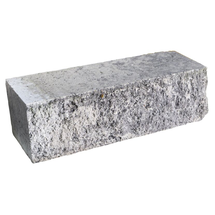 Mauerstein 'Anzio Light' grau/anthrazit 50 x 18 x 15 cm