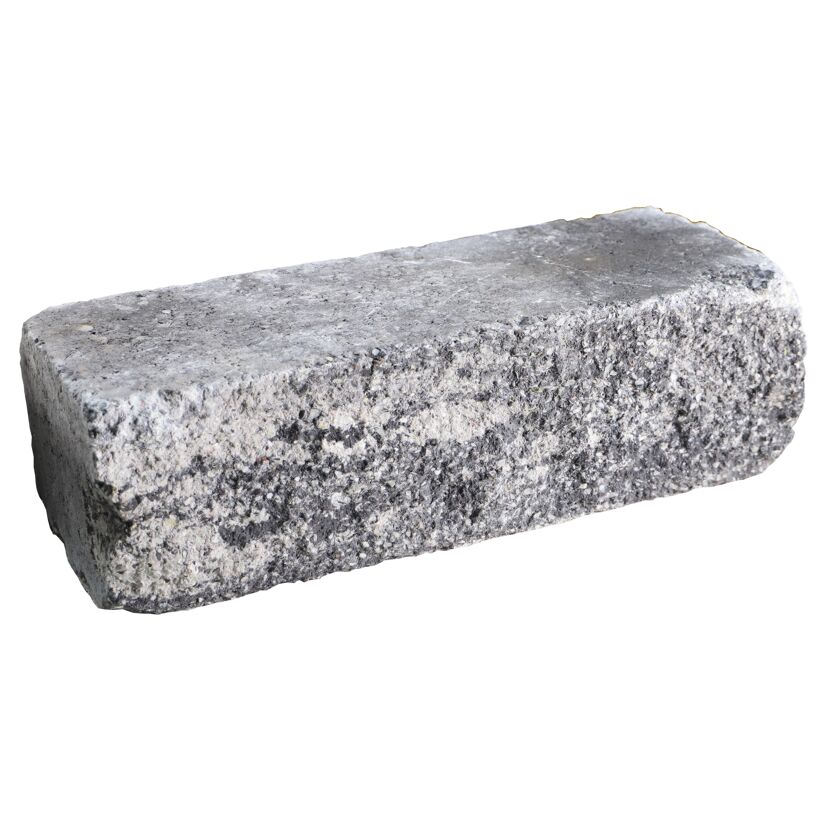 Mauerstein 'Anzio Antik' grau/anthrazit 50 x 18 x 15 cm