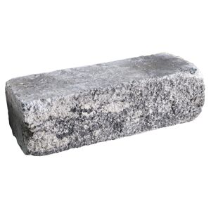 Mauerstein 'Anzio Antik' grau/anthrazit 50 x 18 x 15 cm
