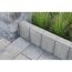 Palisade 'Palibord Lima' grau 50 x 25 x 6 cm