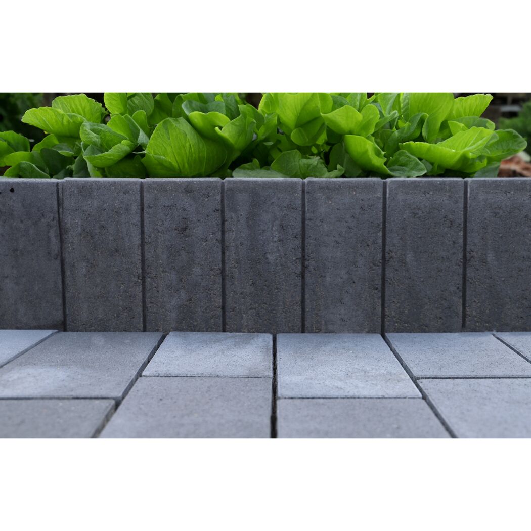 Palisade 'Palibord Lima' anthrazit 50 x 25 x 6 cm
