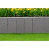 Palisade 'Palibord Tulo' grau 50 x 30 x 6 cm