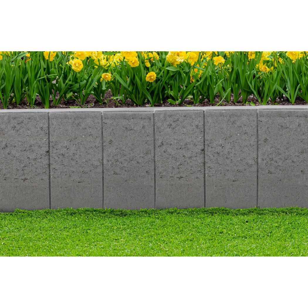 Palisade 'Palibord Tulo' grau 50 x 30 x 6 cm