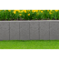 Palisade 'Palibord Tulo' grau 50 x 30 x 6 cm
