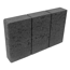 Palisade 'Palibord Tulo' anthrazit 50 x 30 x 6 cm