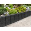 Palisade 'Palibord Tulo' anthrazit 50 x 30 x 6 cm