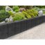 Palisade 'Palibord Tulo' anthrazit 50 x 30 x 6 cm