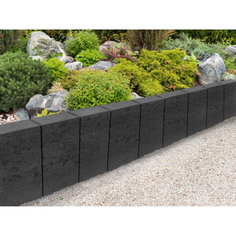 Palisade 'Palibord Tulo' anthrazit 50 x 30 x 6 cm