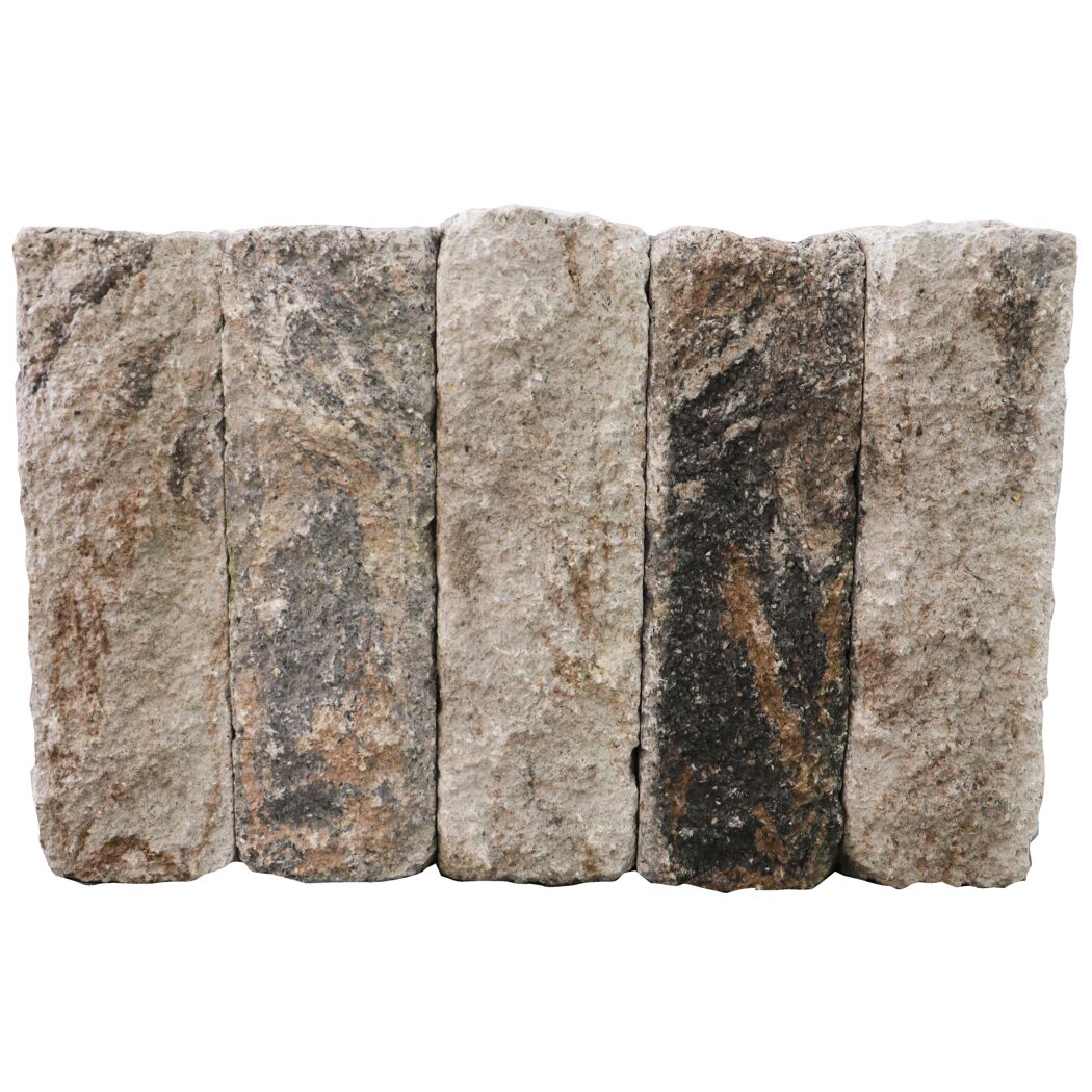 Palisade 'Anzio' muschelkalkfarben 50 x 18 x 15 cm