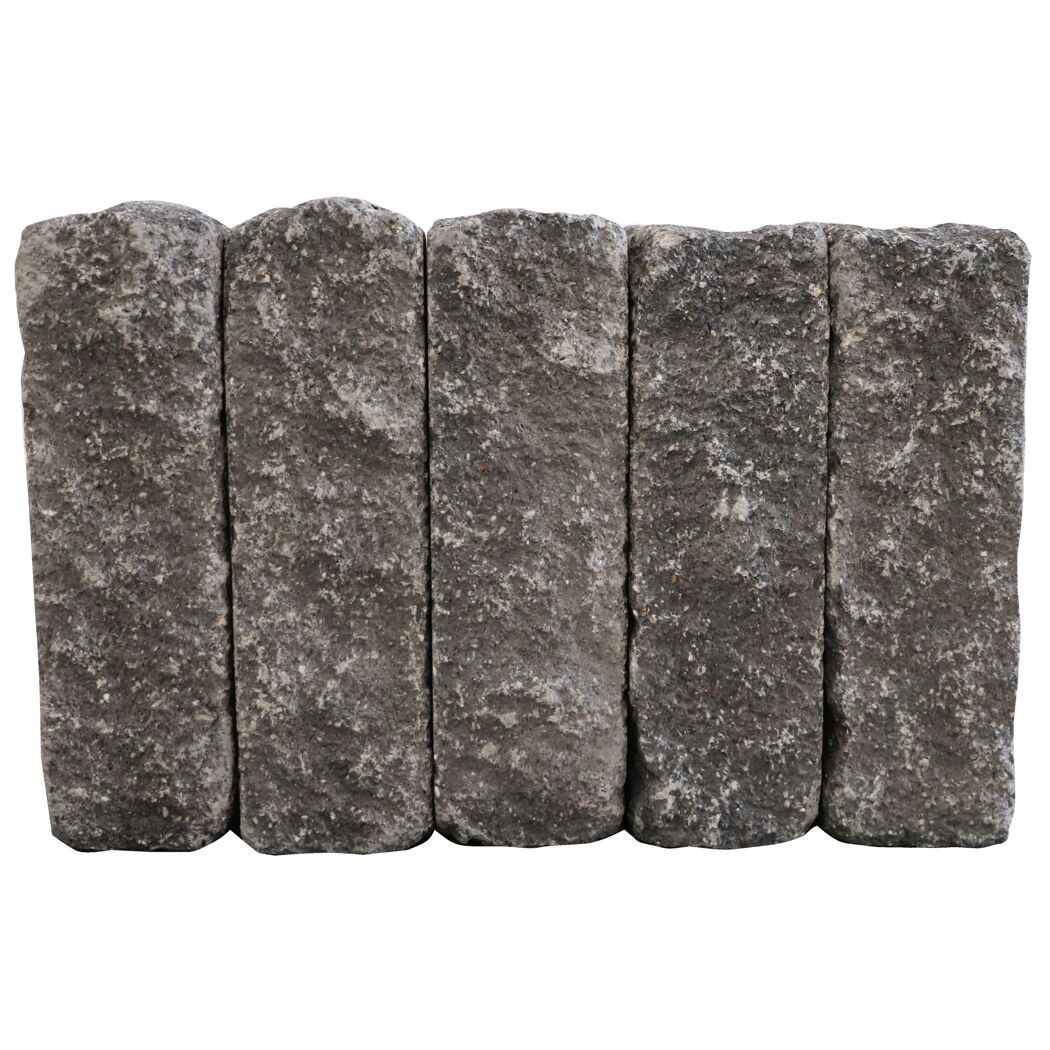 Palisade 'Anzio' basalt-anthrazit 50 x 18 x 15 cm