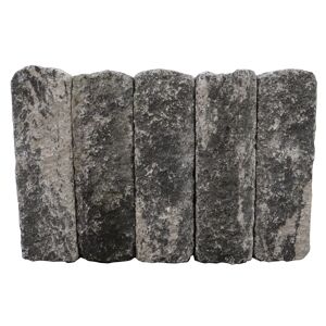 Palisade 'Anzio' grau/anthrazit 50 x 18 x 15 cm