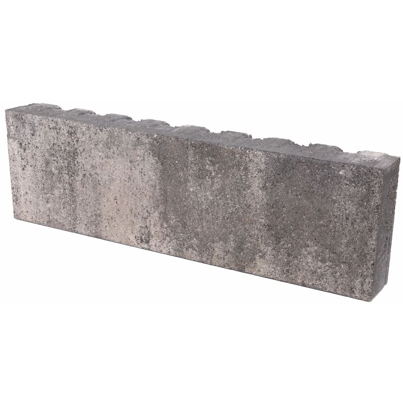 Mauerstein 'Tribus CityPur' grau/anthrazit 60 x 18 x 6,7 cm