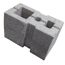 Fundamentstein 'Universal' grau 32 x 18 x 20 cm