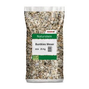 Weserkies mehrfarbig 8/16 mm 25 kg
