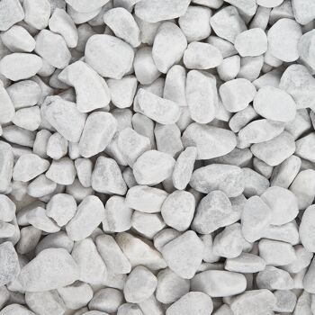 Marmorkies weiß 15/25 mm 25 kg