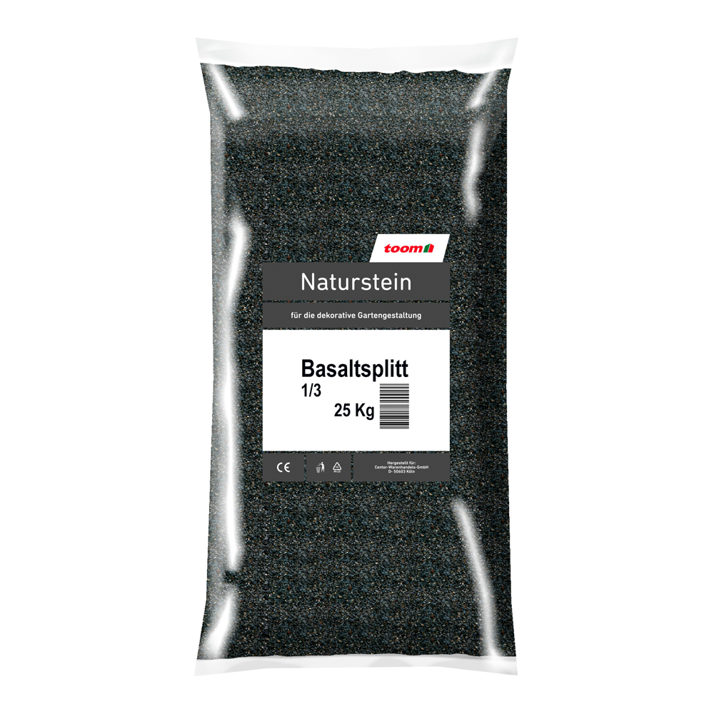 Basaltsplitt 1/3 mm 25 kg + product picture