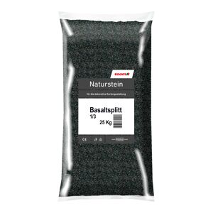 Basaltsplitt schwarz 1/3 mm 25 kg