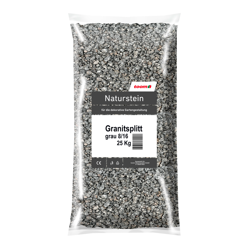Granitsplitter grau 8/16 25 kg + product picture