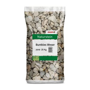 Weserkies mehrfarbig 20/40 mm 25 kg