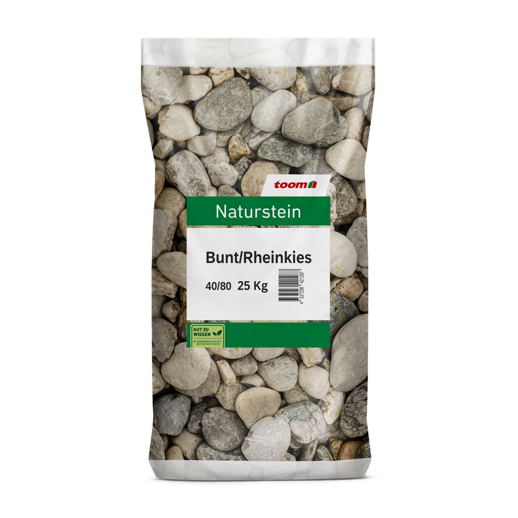 Buntkies mehrfarbig 40/80 mm 25 kg