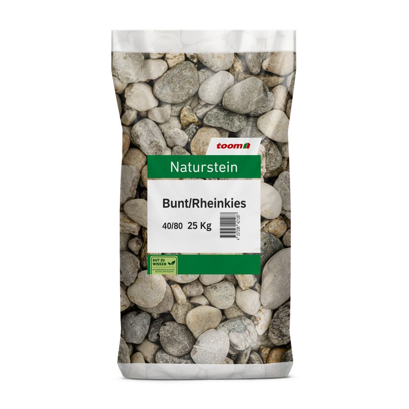 Buntkies mehrfarbig 40/80 mm 25 kg