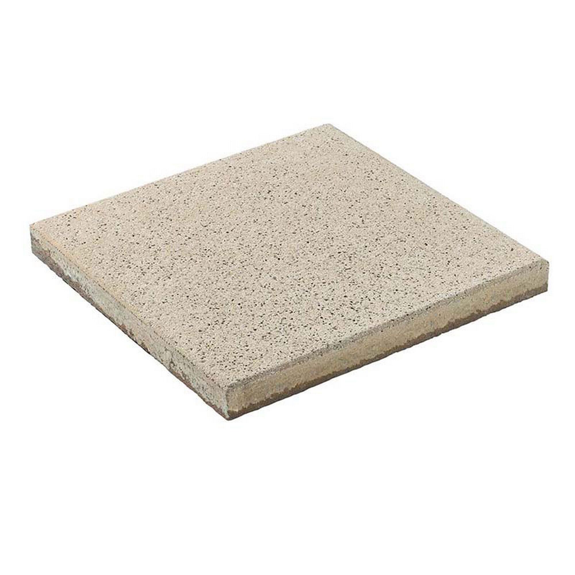 Beige Terrassenplatte T-Court Classic 40 x 40 cm