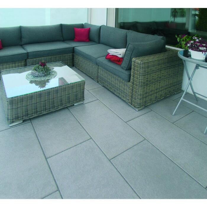 T Court Selection Mittelgrau 80x40x4