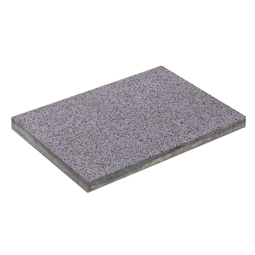 Graue Gehwegplatte T-Court Protect 60 x 40 x 4 cm