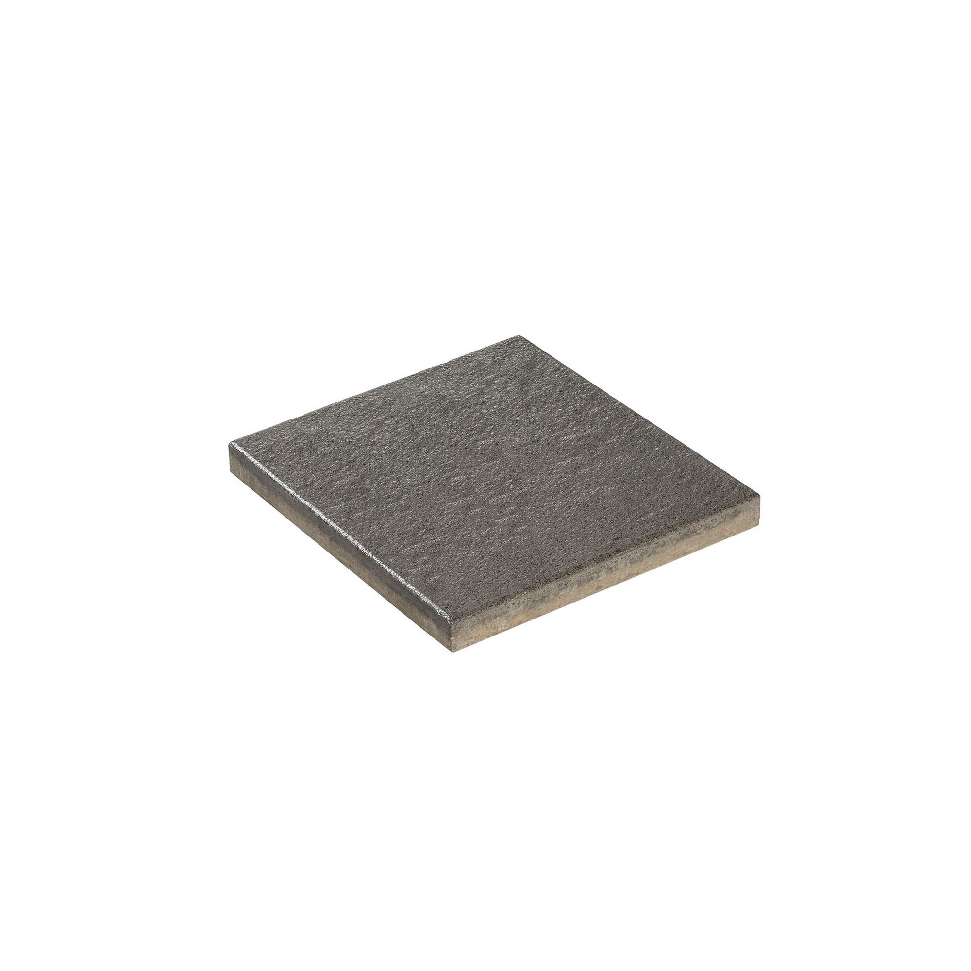Quadratische Terrassenplatte T-Court Noble basalt