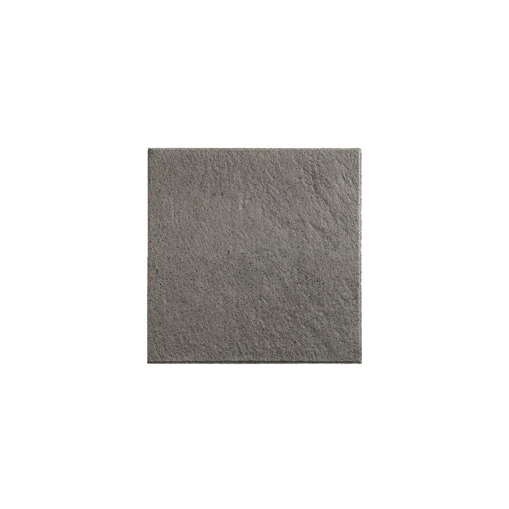 Graue quadratische Terrassenplatte