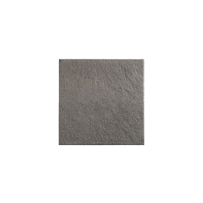 Graue quadratische Terrassenplatte