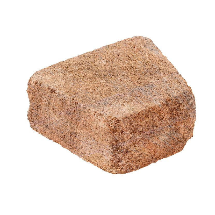 Mauerstein T-Wall Rustic terracottafarben