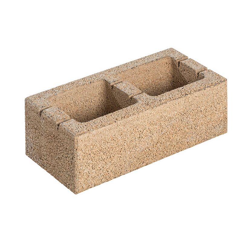Beigefarbener Mauerstein T-Wall Trend Eco