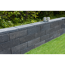 Verkleinertes Bild von Mauerabdeckung 'T-Wall Trend Eco' Beton grau 45 x 22,5 x 5 cm