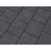 Anthrazitfarbene quadratische Betonplatten