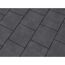 Anthrazitfarbene quadratische Betonplatten