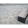 Pflaster T-Place Eco muschelkfarben mit Bank